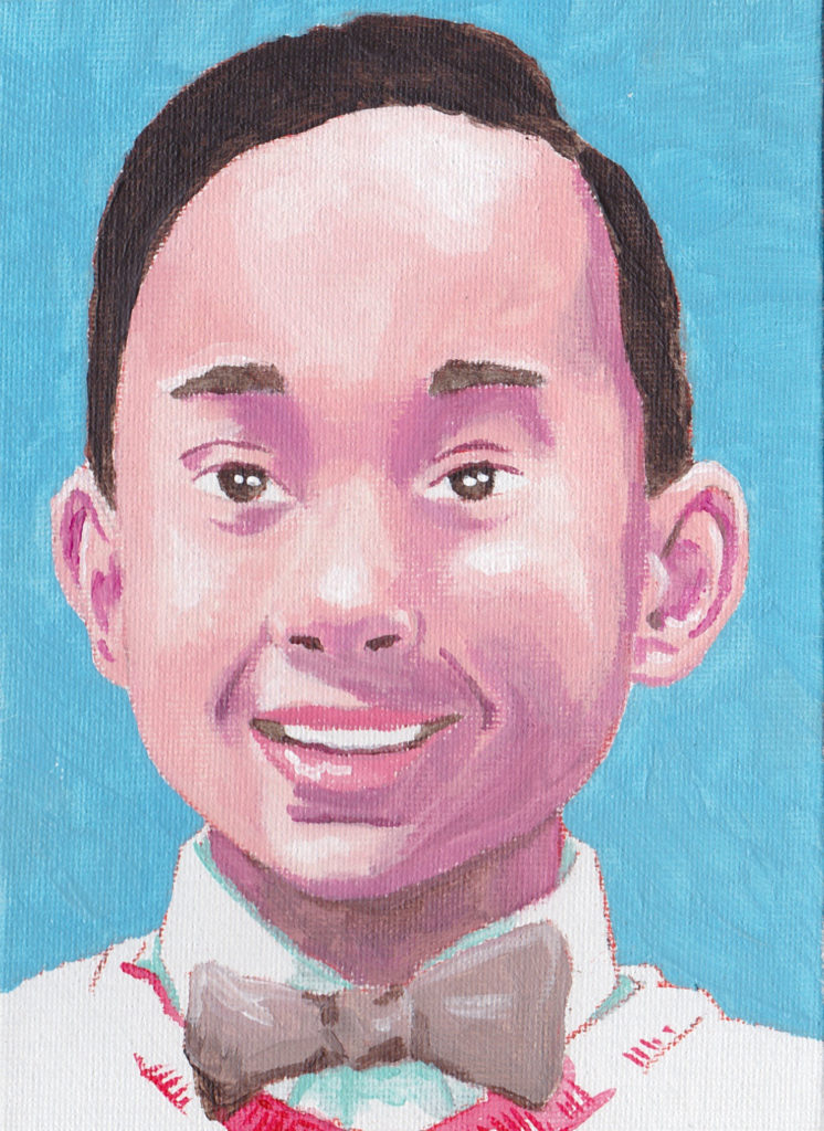 painting of the artist's nephew